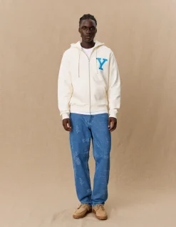 Les Deux Yale Y Zipper Hoodie | Hoodies / Sweatshirts